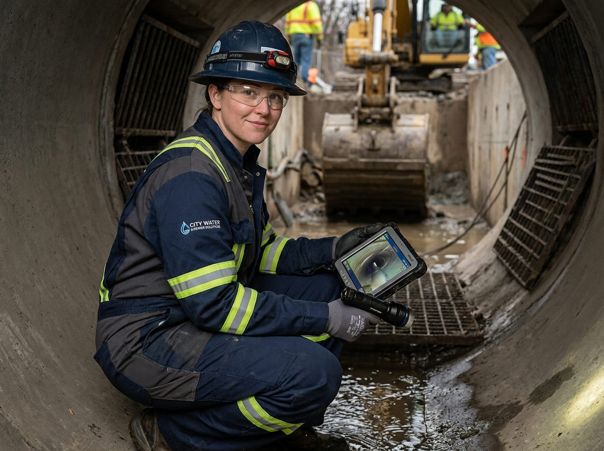 Sewer Line Inspection & Replacement in Brookeland